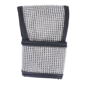 

Car Seat Belt Cover & Handbrake Cover & Shift Gear Cushion Accessories 4pcs/Set Car trunk Diamond Bling