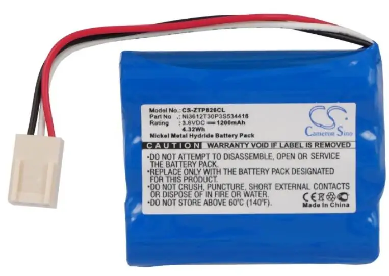 Cameron sino 1200 мА/ч, Батарея для zte WP612 WP623 WP822 WP826 WP833 Ni3612T30P3S534416 беспроводной телефон Батарея