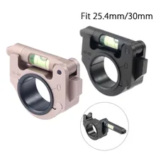 SGODDE Анти-косяк прицел спиртовой уровень крепления тактические держатели подходят для 25,4 мм 30 мм прицела кронштейн охотничьи инструменты