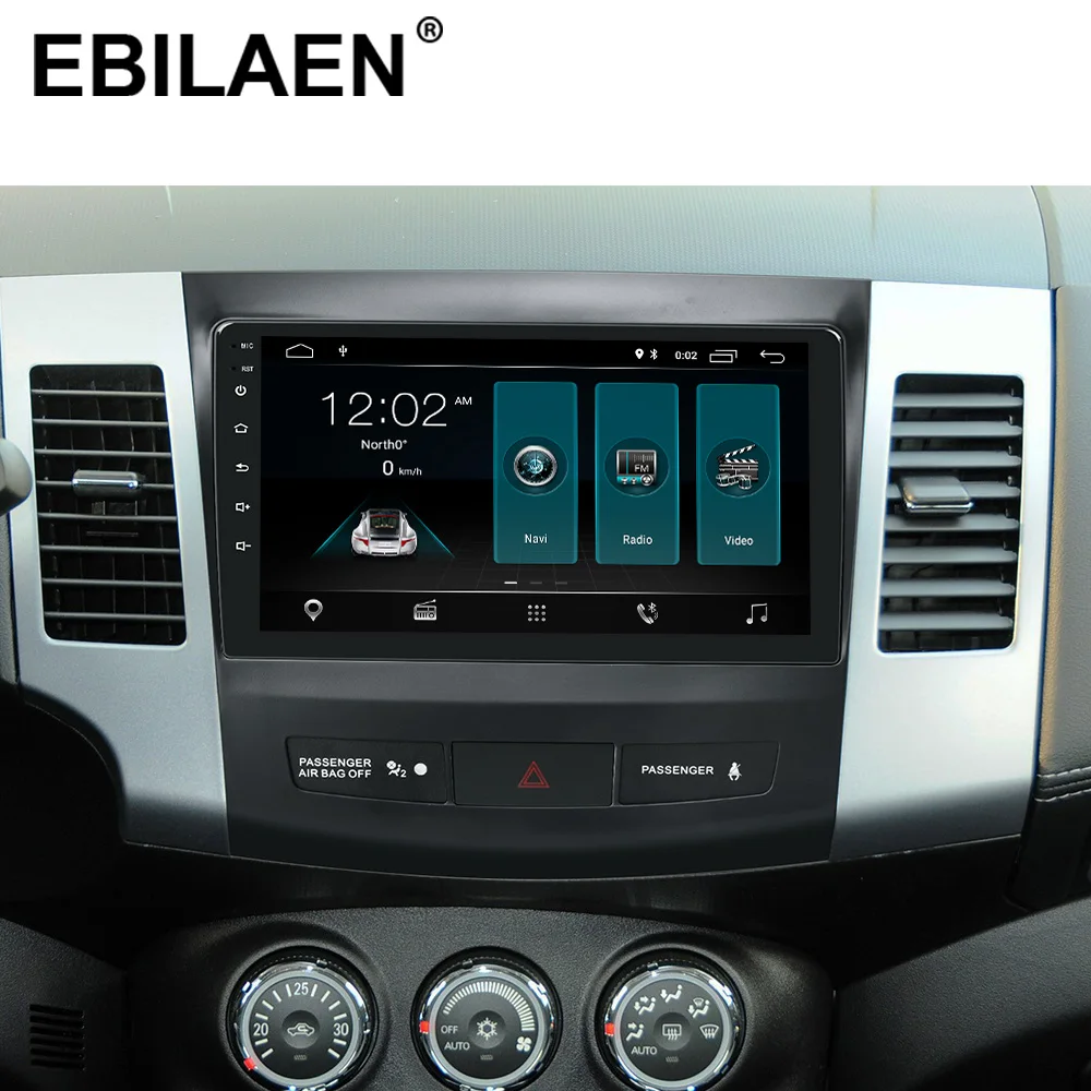 YUEMAIN автомобильный DVD мультимедийный плеер для Mitsubishi Outlander XL/2 2005 2014 2din Android 8 1 радио