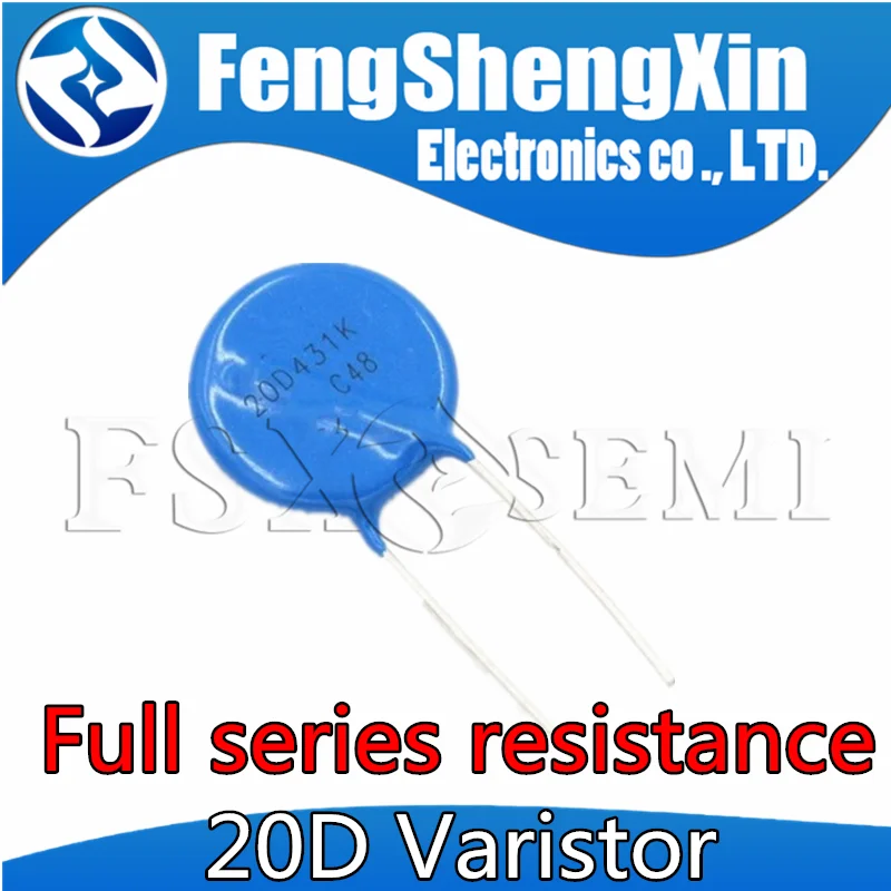 

5pcs 20mm Varistor 20D511K 20D560K 20D561K 20D621K 20D680K 20D681K 20D751K 20D820K 20D821K 20D911K