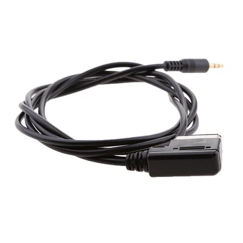 

3.5mm Male AUX-In Audio Stereo Cable Adapter for Audi A3 A5 S5 Q3 Q7 2009-