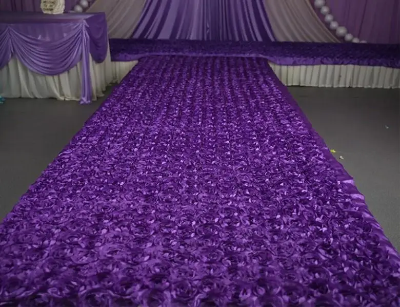1,4 м ширина романтическая белая 3D Роза лепесток ковровая дорожка для свадебного фона Центральные элементы, сувениры вечерние украшения