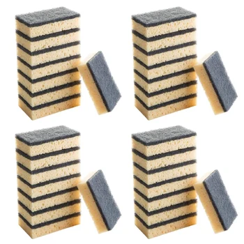 

32PCS Kitchen Cleaning Sponge Dishes Cleaning Tools Sponge Anti-Scratch Dishes Cleaning Cleaning Sponge