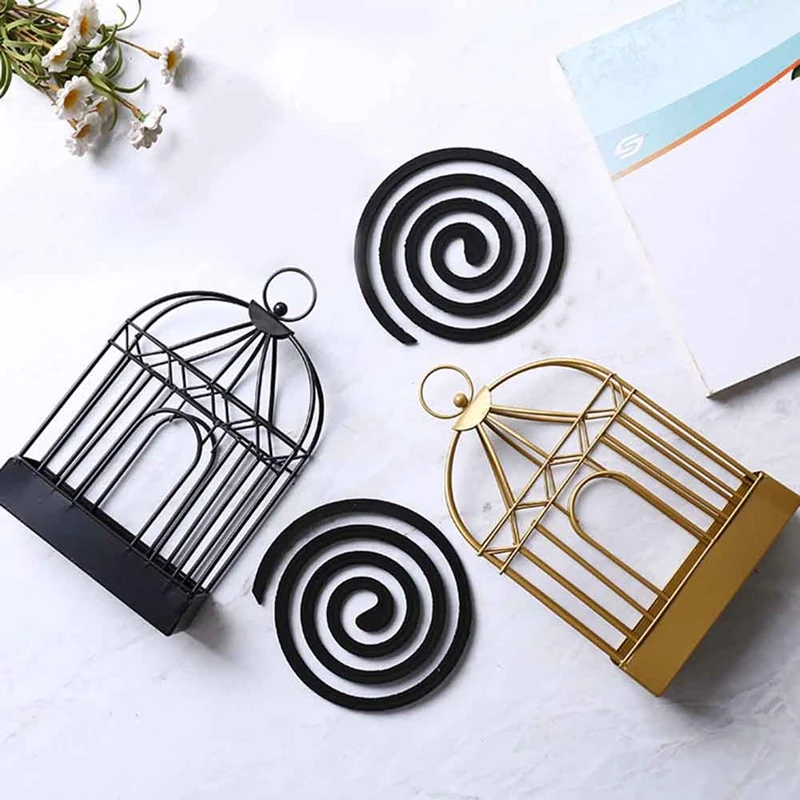 Металлический держатель для спирали от комаров в скандинавском стиле