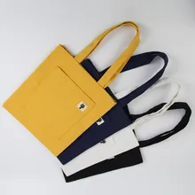 Холст сумка складная женская сумка-шоппер Женская Повседневная сумка для покупок большой емкости