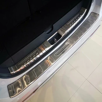 

for Mitsubishi 19-20 pajero sport trunk guard, rear boot pedal threshold bar, rear bumper anti-polishing bar