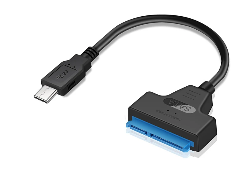 Жесткий диск USB 3,0 SATA 3 кабель Sata USB 3,0 адаптер до 6 Гбит/с Поддержка 2,5 дюймов внешний жесткий диск SSD 22 Pin Sata III