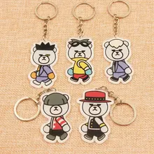 Bigbang сопутствующие продукты мультфильм Медведь G-DRAGON Ли Шэн Сян украшенный мультфильм акриловый кулон брелок 020