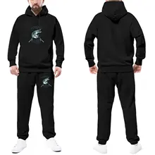 

Pike Tracksuit Set Pike Sale Sweatsuits FishingSweatpants And Hoodie Set Men