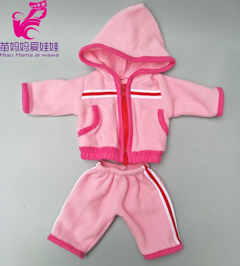 Пуховое пальто для куклы 43 см, одежда для новорожденных 1" 43 см, зимняя одежда для куклы, аксессуары, подарки для маленьких девочек - Цвет: b4