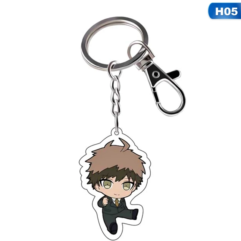 Аниме Danganronpa Dangan Ronpa Komaeda Nagito акриловая фигурка брелок для ключей коллекция украшений