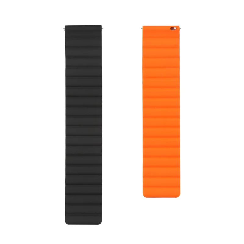 Magnetic Loop Silicone Watch Strap Band - 20mm & 22mm