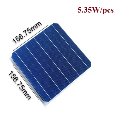 Monocristalinas + Suficiente Painel Solar Faça Você Mesmo Kits 40 Pces Perc Alta Qualidade 5.35 0.5 v Células Solares Tabbing Fio 200 w - Image 2