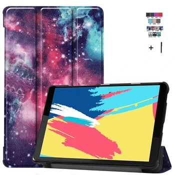 

Case For Lenovo Tab M8 TB-8705F 8705NLTE Flip Cover For Lenovo Tab M8 TB-8505X 8505F Magnet PU Leather Capa Funda Coque+Stylus