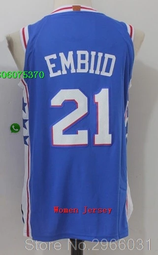 for Women A+++ Philadelphia качество для женщин и взрослых#25 Бен Симмонс 21 Joel Embiid 20 Markelle Fultz Джерси - Цвет: for Women