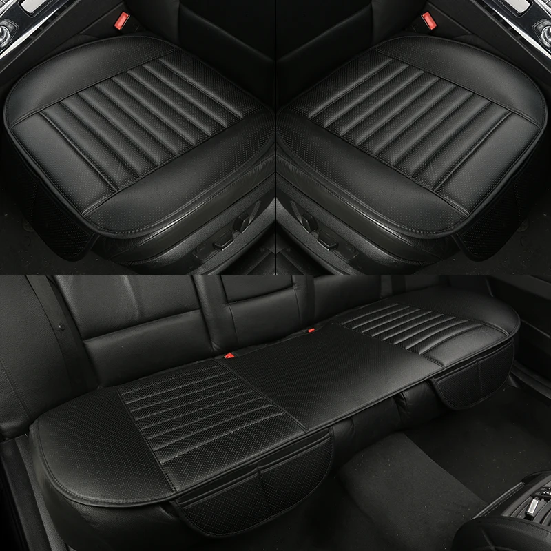 WLMWL Universal Leather Car seat cushion for Ssangyong all model Actyon Kyron Tivolan Rexton korando car styling accessories | Автомобили