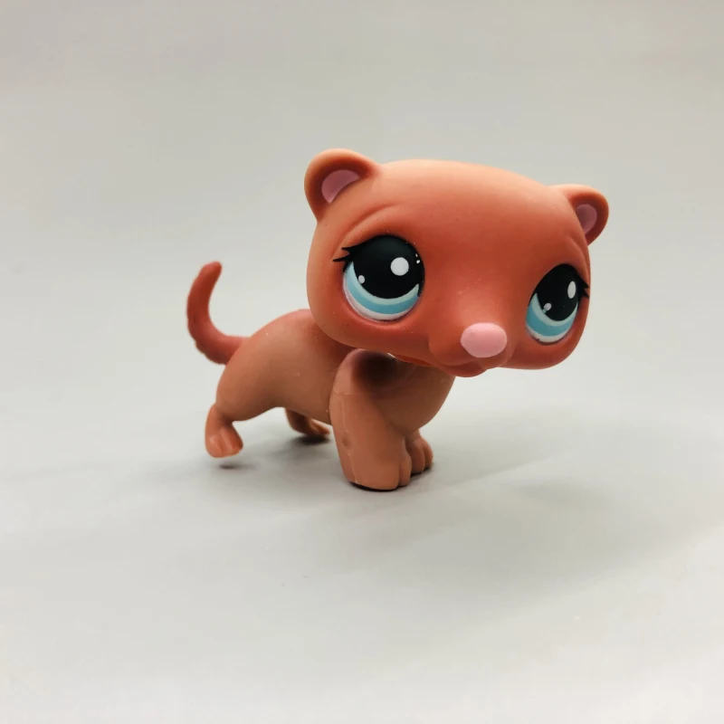 Оригинальные милые игрушки, прекрасный Petshop, животное, животное, очки, медведь, панда, енот, самая маленькая фигурка, кукла, маленький подарок, игрушка для девочки - Цвет: H
