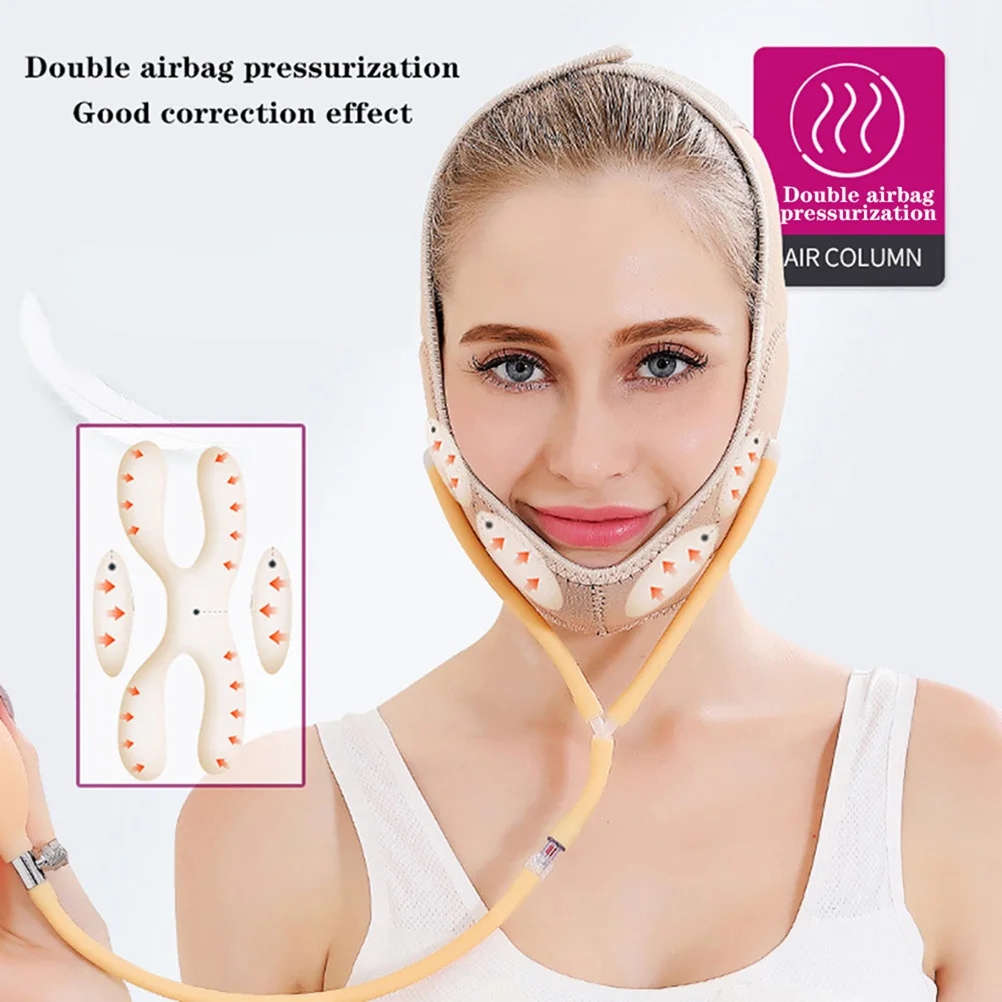 Face Bandage Slim Lift Up Face Lift Band Face-lifting Mask Double-sided Airbag Face Mask Women Slimming Thin Facial Beauty Tool