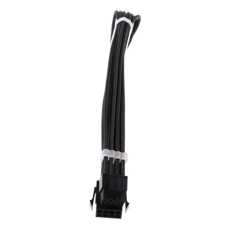 30 см/40 см Черный GPU PCI-E 8Pin(6pin+ 2pin) Мужской и Женский удлинитель питания для ПК Компьютерные аксессуары