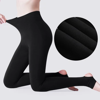 

Winter Tights Women Warm Fleece Pantyhose Seamless Elasticity High Waist Sexy Stockings Thermo Leggings Black Gray Nude