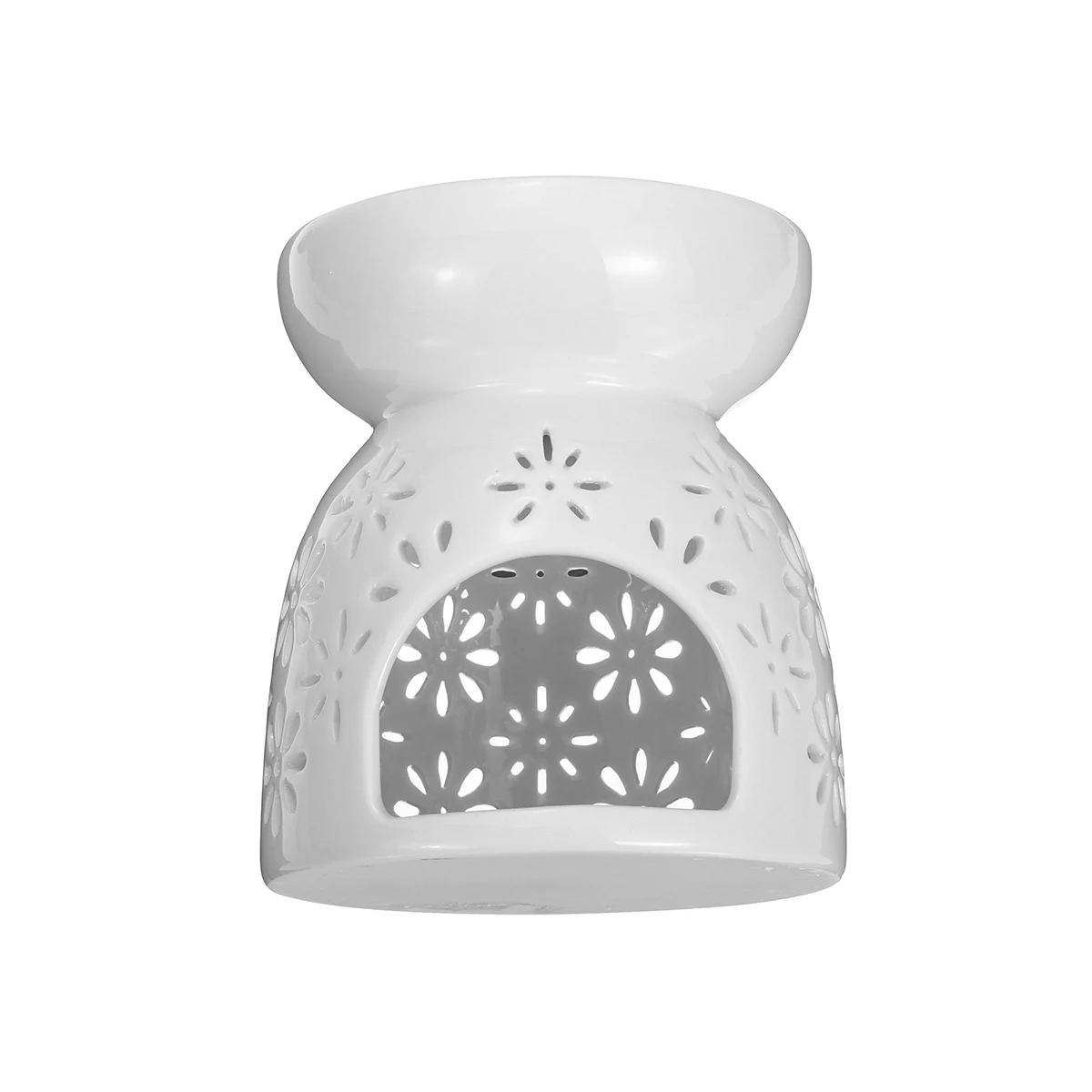 Керамический держатель для чайной свечи Ароматерапия Аромалампа распылитель подсвечник домашний декор белый