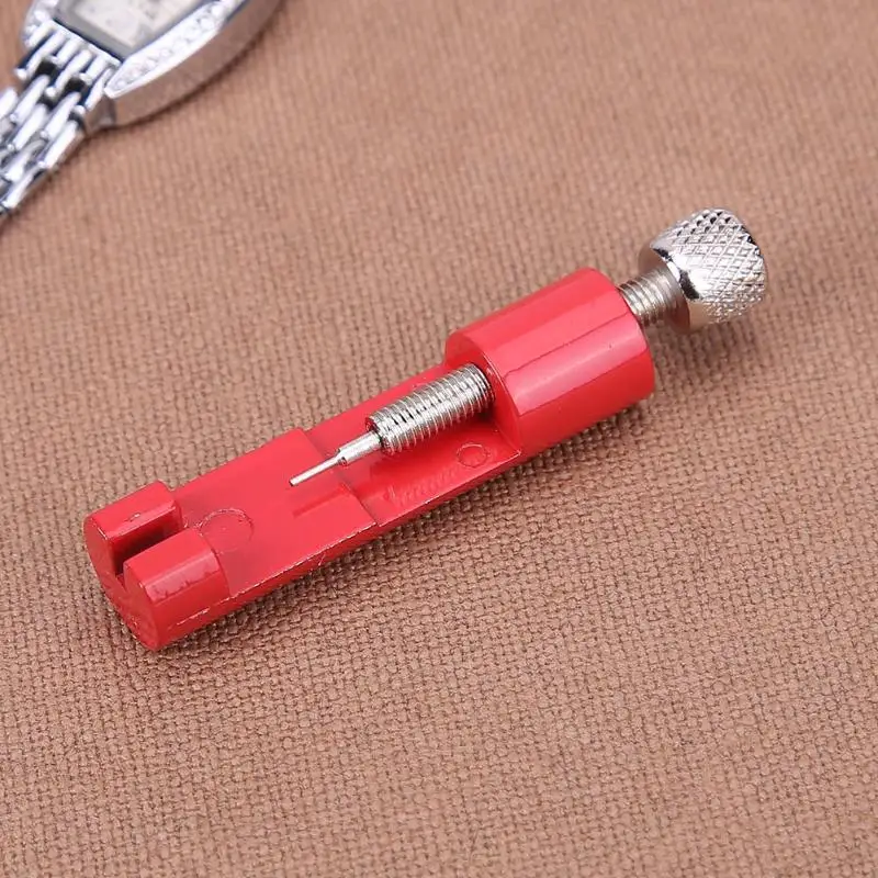 Watch Band Strap Tools Adjuster Adapter Remover Bracelet Chain Pin Repair Adjustment Metal Tool with 3 Spare Needles