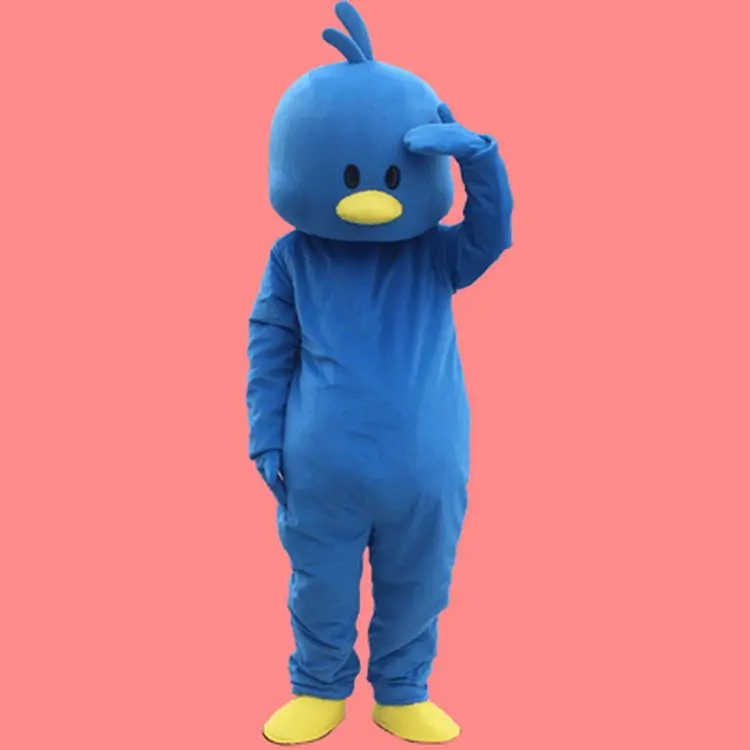 

Factory direct sale Custom blue click boy Mascot Costume Adult Halloween Birthday party cartoon Apparel Cosplay Costumes