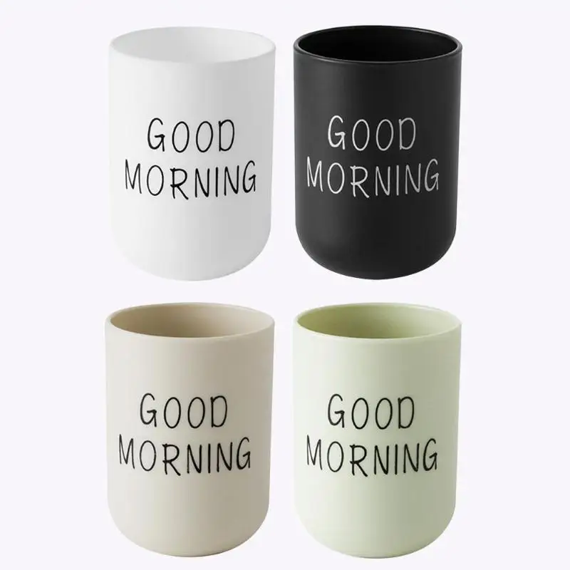 Портативный держатель для зубных щеток с надписью «Good Morning Cup PP» в Северной Европе