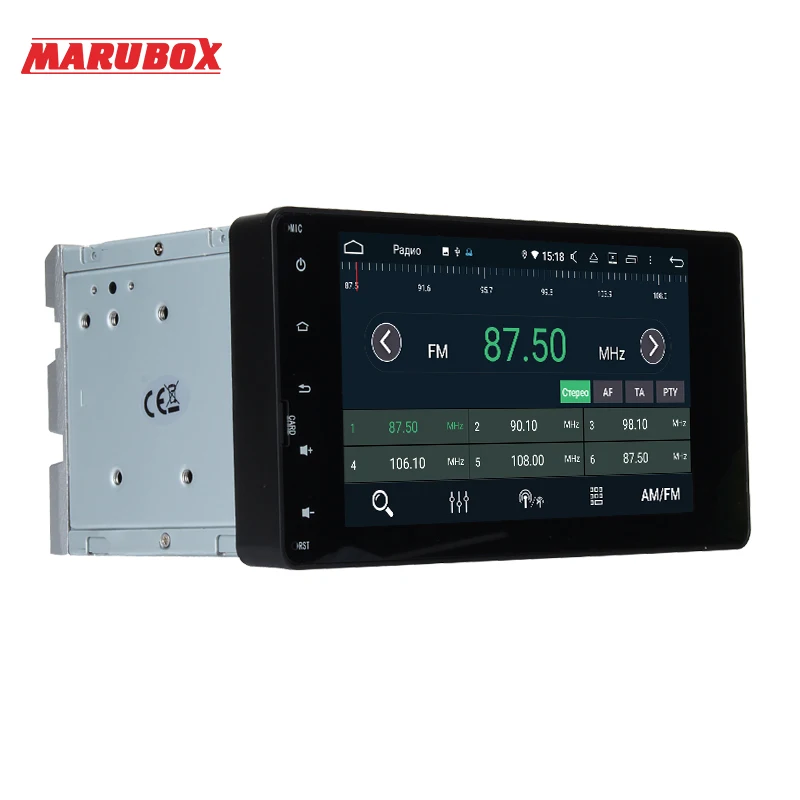 Штатная магнитола для Mitsubishi Outlander, MARUBOX KD7508,Штатное головное устройство для Mitsubishi Outlander, Android 9.0,Восьмиядерный процессор,встроенный DSP,IPS экран,Оперативная 4GB, Встроенная 64GB