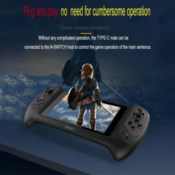 

New Gamepad Grip Handle Plug-and-play Type-C Male Controller Bracket Holder Accessories For Nintendo Switch
