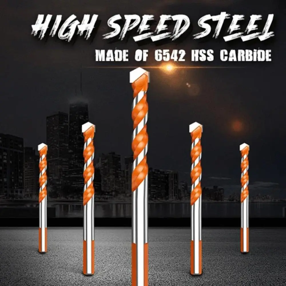

Ultimate Drill Bits 4 pcs 1 set ceramic tile multiple functions Drill Factory House Decoration DIY Garage Home Wood Wall