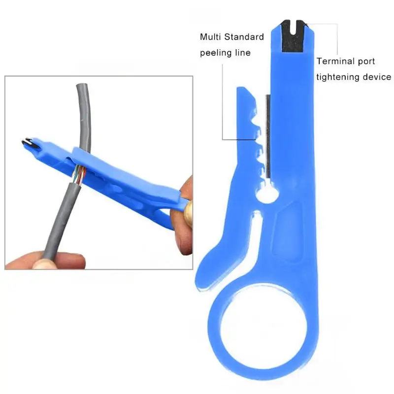 Многофункциональный карманный нож для зачистки проводов 3 цвета|Ножи| |