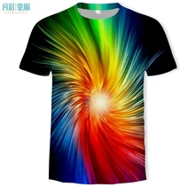 Модная футболка с крутым узором, футболка в стиле хип-хоп с круглым вырезом, Мужская забавная футболка, Мужская роковая футболка, Спортивная футболка, camisetas