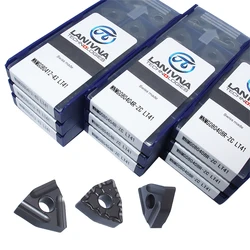 10 pçs WNMG080412 43 WNMG080404R ZG WNMG080408R ZG lt41 inserções de carboneto de alta qualidade ferramenta torneamento externo cnc torno metal
