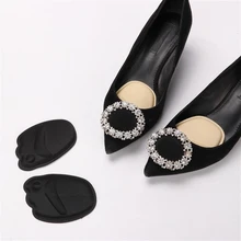 2 пары стелька для переднего отдела стопы обувь колодки высокий каблук мягкая стелька противоскользящая Защита ног подушки для ног губка облегчение боли Уход за ногами