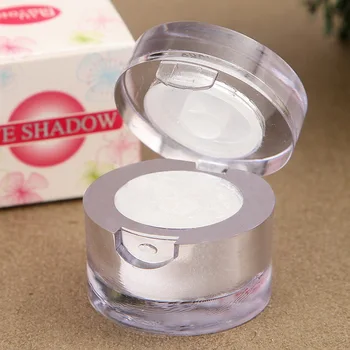 

by ems or dhl 100pcs Makeup Natural Long Lasting Eye GLitter Powder Face Highlighter Makeup White Brightener Glitter Powder