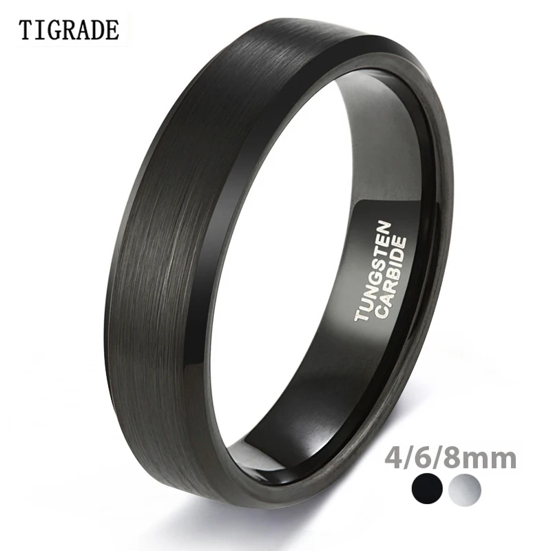 Обручальное кольцо из карбида вольфрама 4/6/8/мм|engagement rings for women|engagement ringrings women |