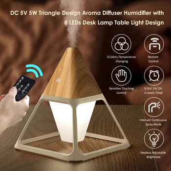 

Air Humidifier Essential Oil Diffuser 140ml USB Air Humidifier For Home Aroma Diffuser Humidifier with Night Light
