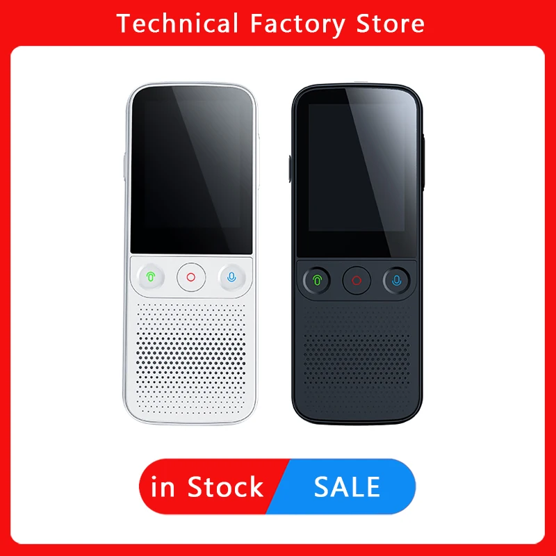 in Stock T10 PRO intelligent voice translation Spanish and other 138 languages support online AI learning conversion | Электроника