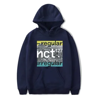 

Fashion Brand 2019 Newest NCT 127 Black Sweatshirts Men/Women Fashion Casual Loose Hip Hop Hoodie Print NCT 127 Men's Hoodies