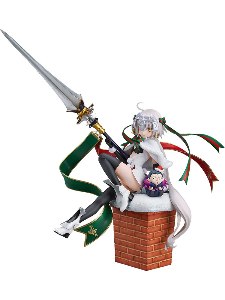 

22cm Anime Fate Grand Order Lancer Jeanne d'Arc Alter Santa Lily PVC Action Figure New Anime Figure Collection Model Toys Gift