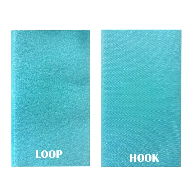 100mm 블루 아니 접착제 후크 루프 패스너 테이프 바느질 액세서리 테이프 스티커 스트랩 양재 스트립 로얄 블루 DIY