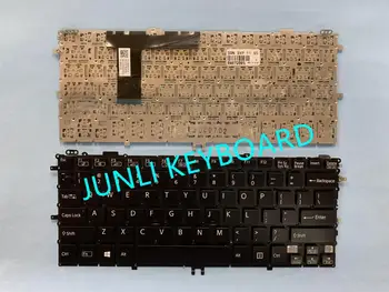 

JUNLI KEYBOARD For Original Sony Vaio Pro 11 SVP11 SVP1121 149242721US 9Z.N9PBF US Black Without Frame Laptop Keyboard