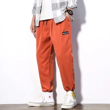 Спортивные брюки мужские уличные Мужские штаны для бега шаровары мужские s брюки хип-хоп тактические Осенние большие размеры повседневные спортивные штаны