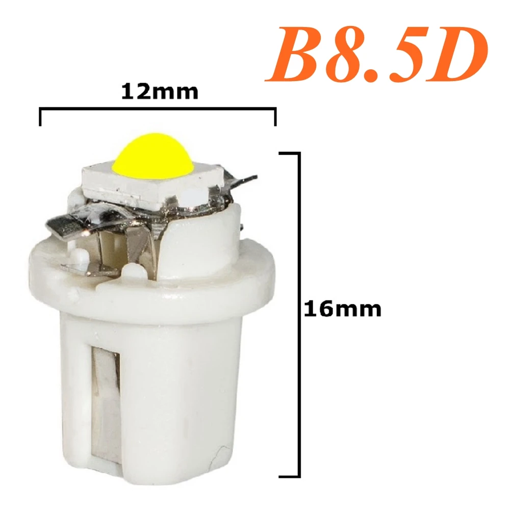 10PCS T3 T4.2 T4.7 T5 T6.5 T10 W5W B8.5D B8.4D B8.3D LED  ڵ   ڵ   ³ȭ ǥ 