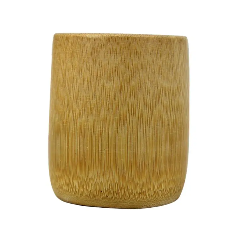 Natural Bamboo Water Cup Handmade Bamboo Water Cup Round Tea Cups Drinking Utensils With Fragrance