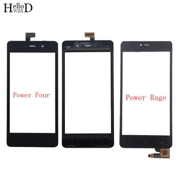 

Phone Touch Screen Digitizer Panel For Highscreen Power Four Power Rage Touch Screen Front Glass Lens Sensor 3M Glue Wipes