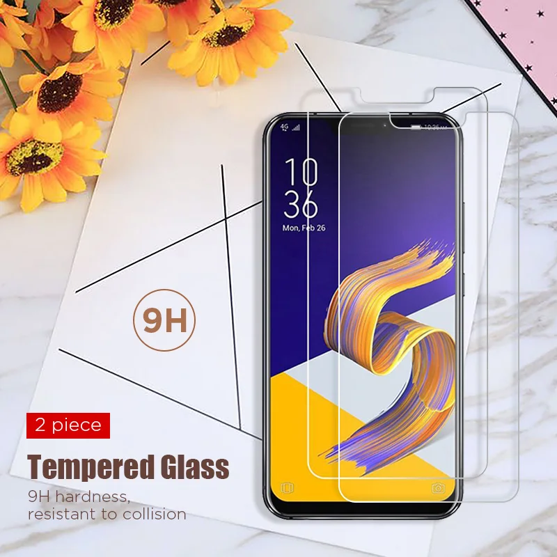 Телефон закалённое стекло с округлыми рамками Asus ZE551KL ZE551ML ZE552KL ZE554KL ZE601KL ZE620KL ZS551KL