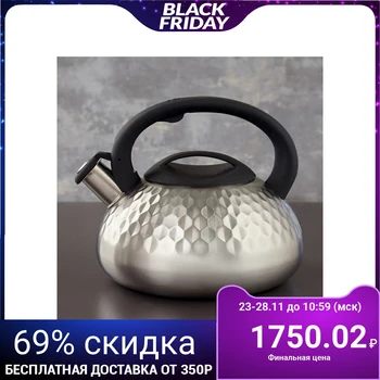 

Whistling kettle 3 l Galaxy, induction, soft-touch handle